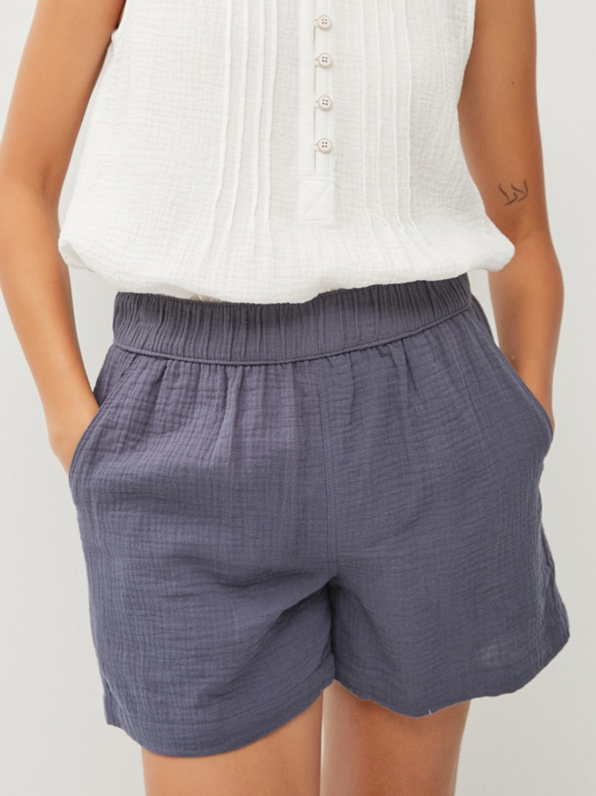 Cotton Gauze shorts