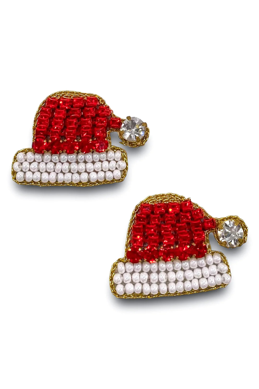 Santa Hat Studs | Taylor Shaye