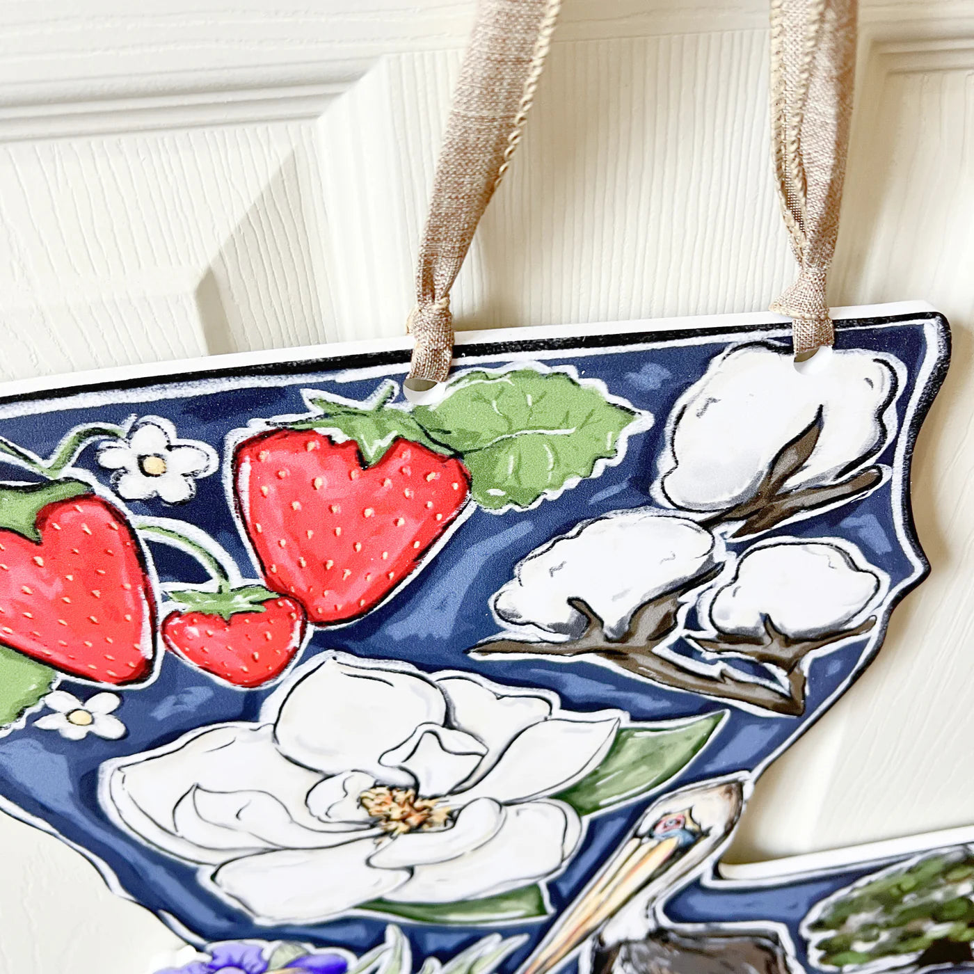 Louisiana State Favorites Door Hanger