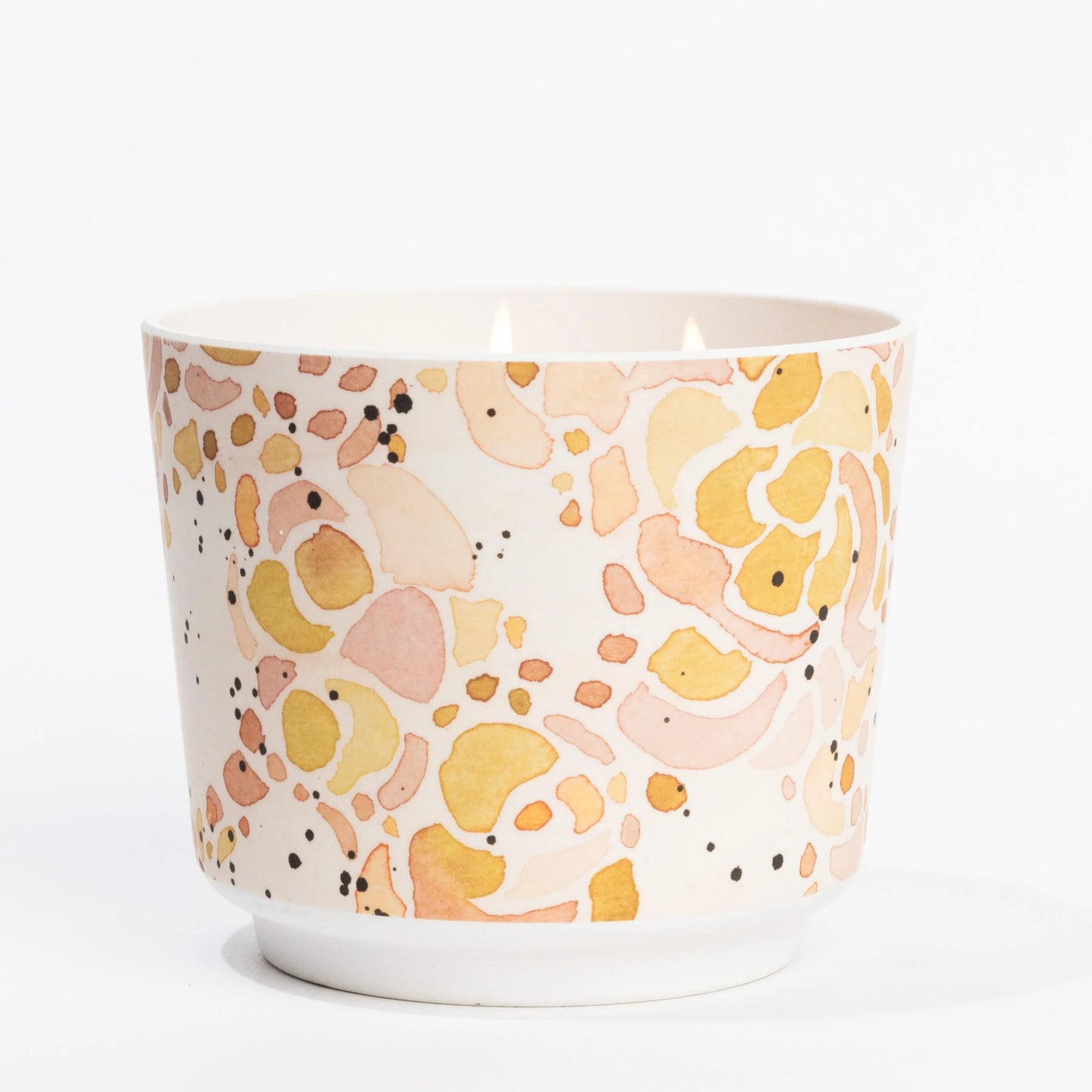Patterned 3 Wick Candle - Cashmere Kiss