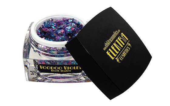 Voodoo Violet Bolt Balm Chunky Glitter Gel