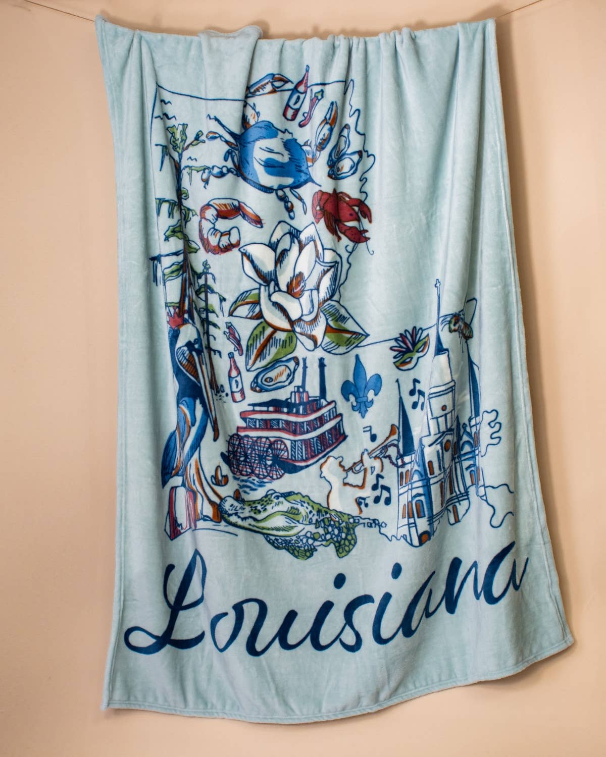 Coastal Louisiana Throw