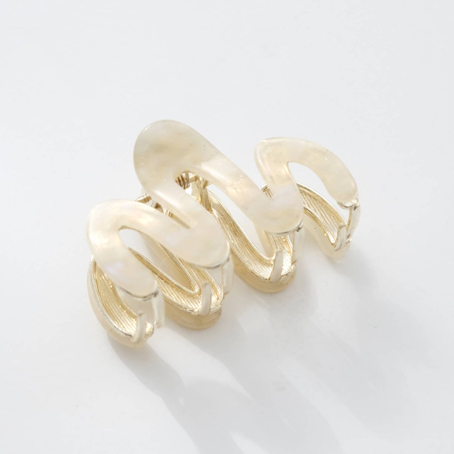Willow Mini Fairy Dust | Mini Squiggle Metal Claw Clip