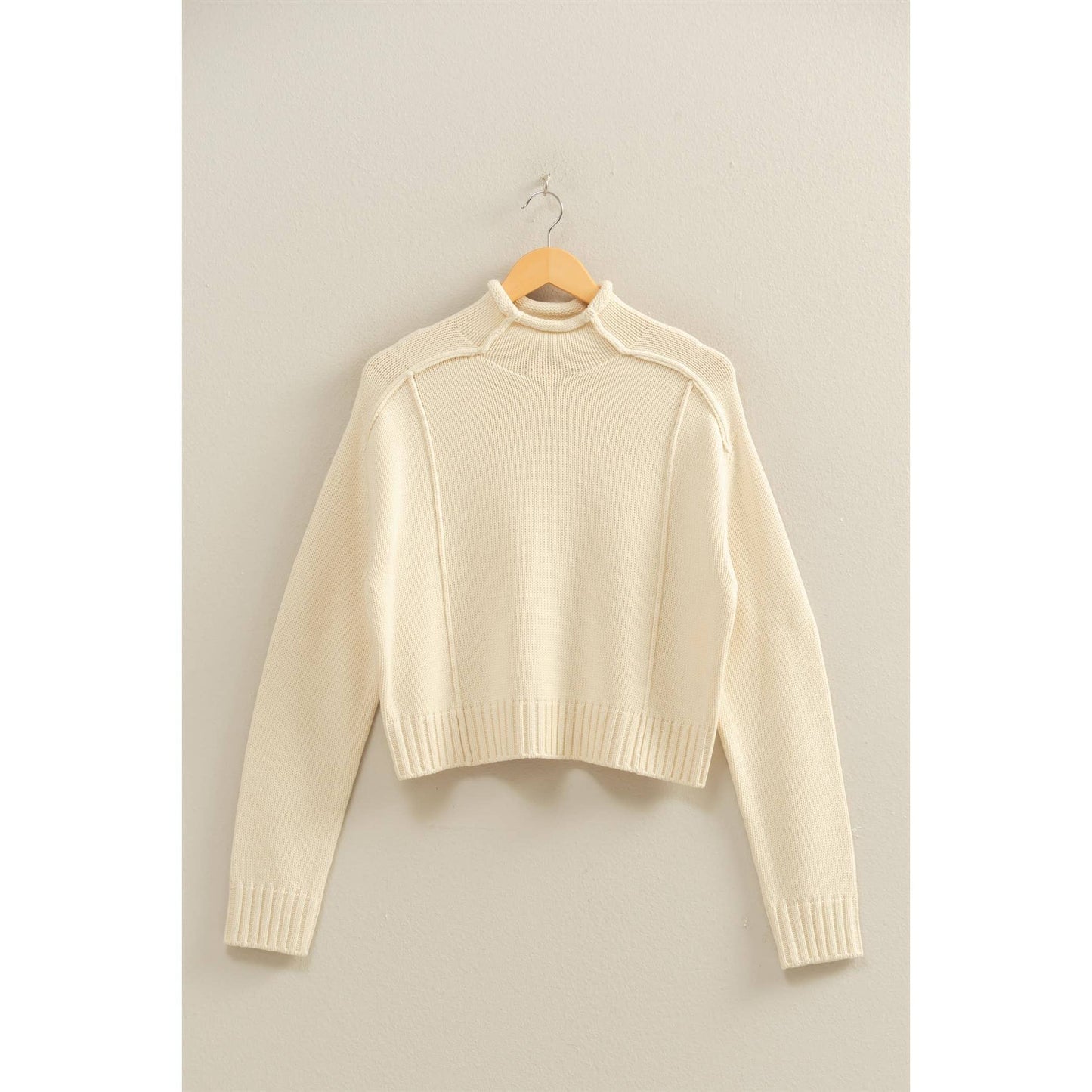 Chic Comfort High Roll Neck Sweater
