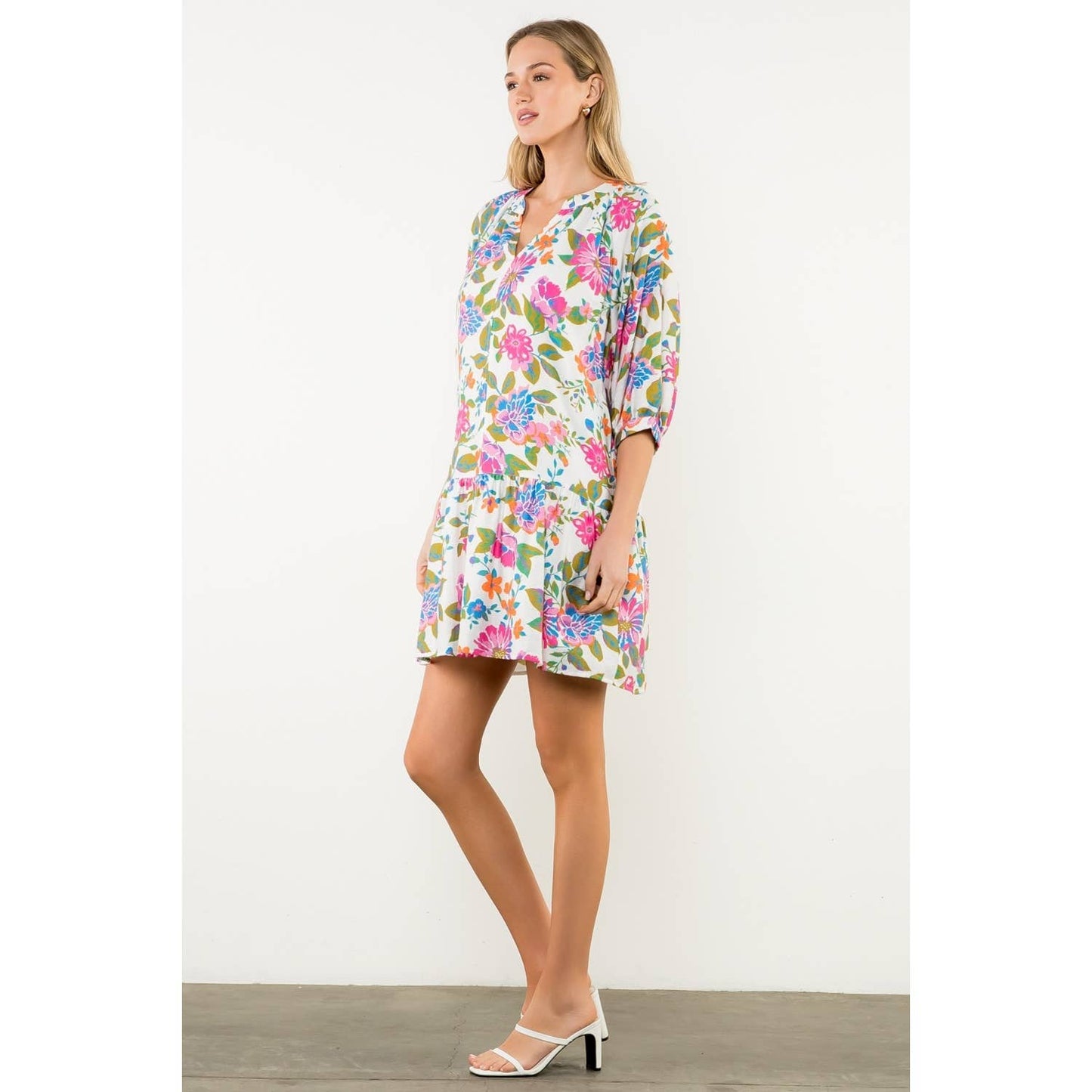 Confetti Bloom Floral Dress