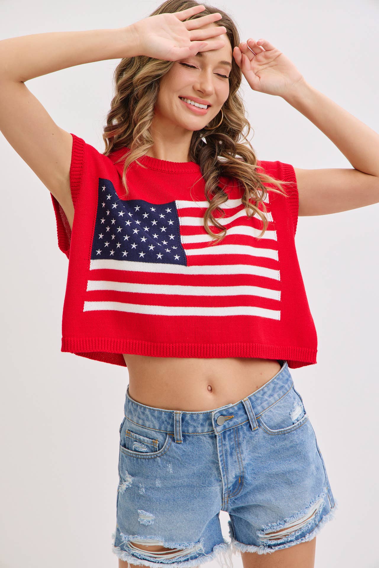 Stars & Stripes Knit Tank