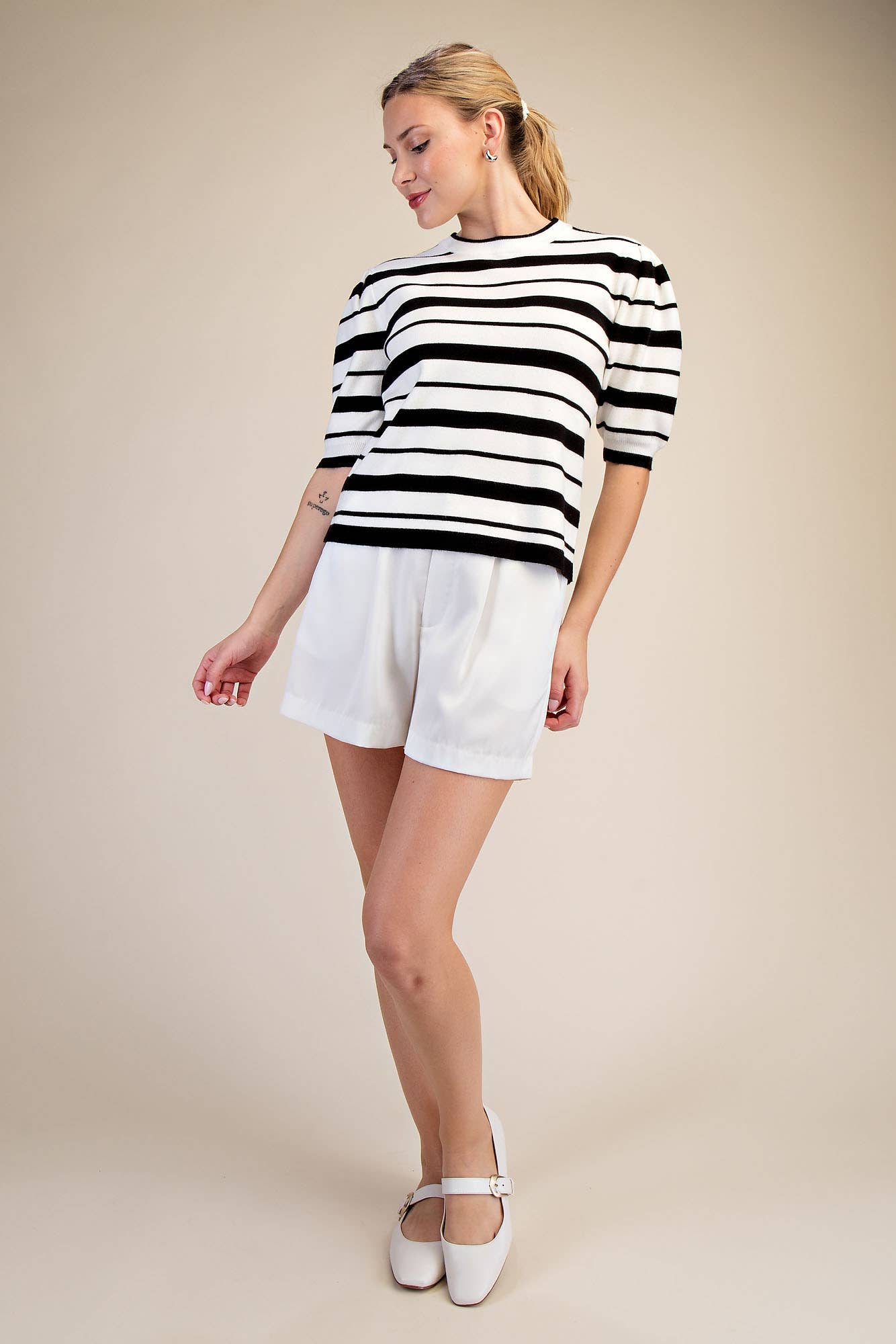 The Classic Stripe Knit Top