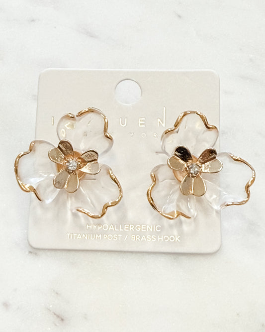 Etta Flower Studs