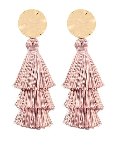 Party of Three Tassel Earrings