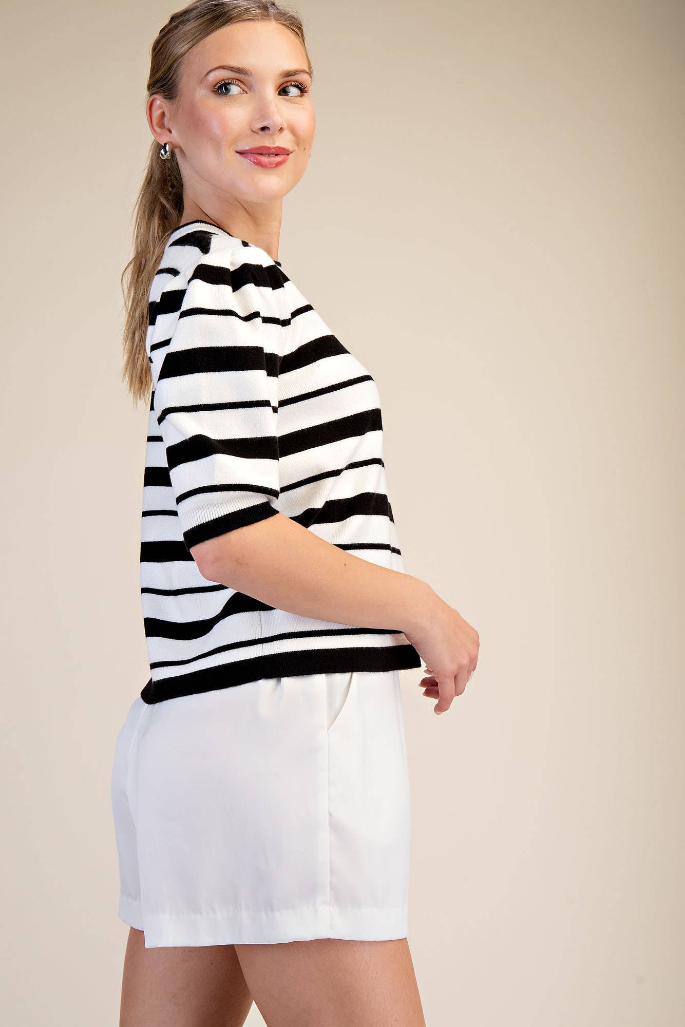 The Classic Stripe Knit Top