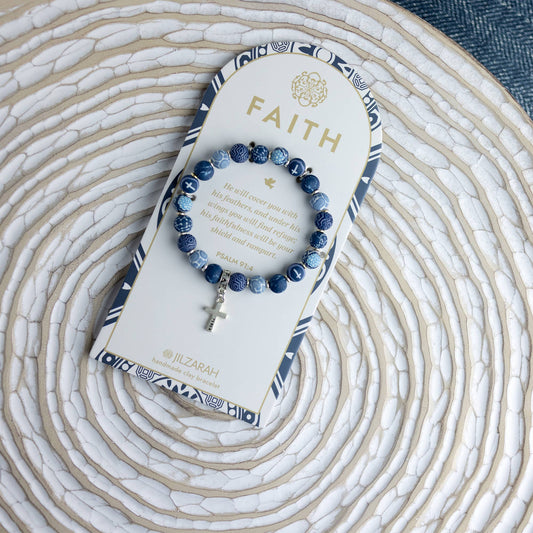 Blue Faith Bracelet