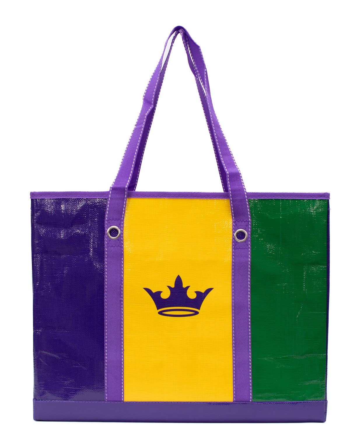 Mardi Gras Bead Market Tote   18.5x14x8.5