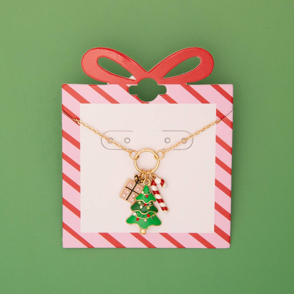 Holiday Cheer Charm Necklace