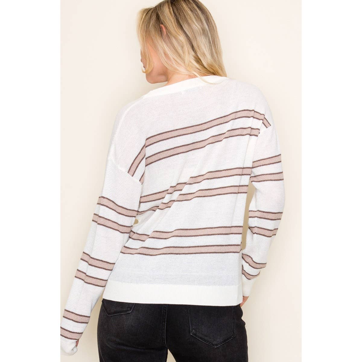 Sunday Soft Stripe Pullover