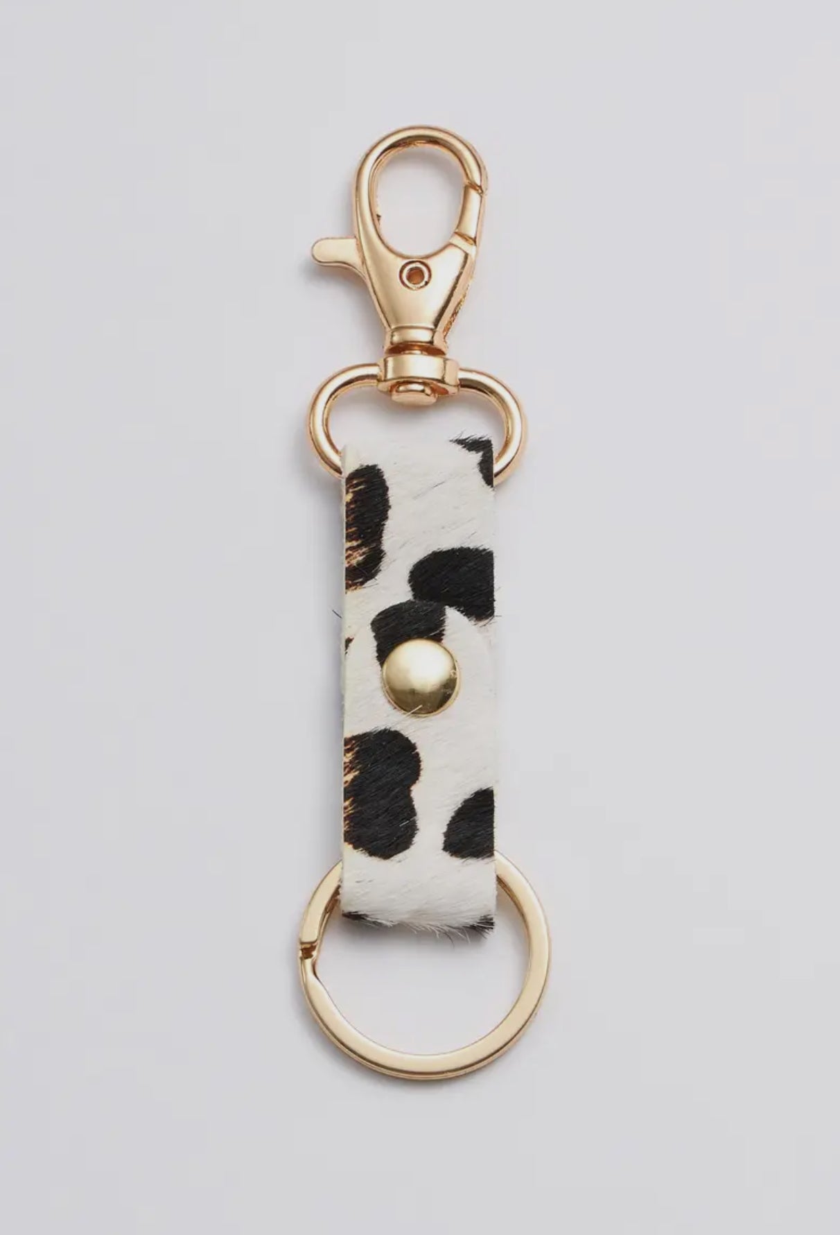 Genuine Leather Keychain – Blue Poppy Boutique