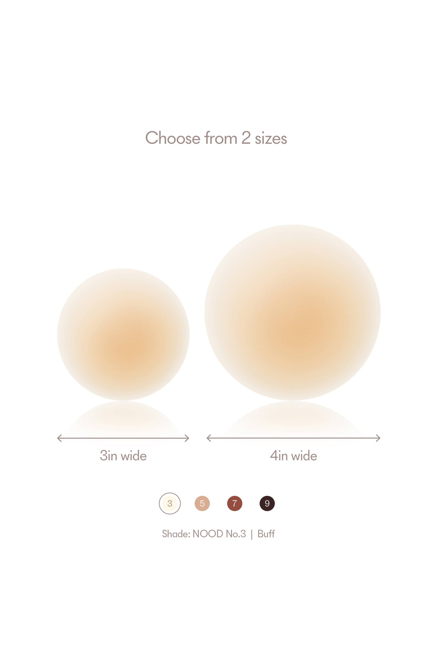 Grippies No-Show | NON-ADHESIVE Reusable Nipple Covers