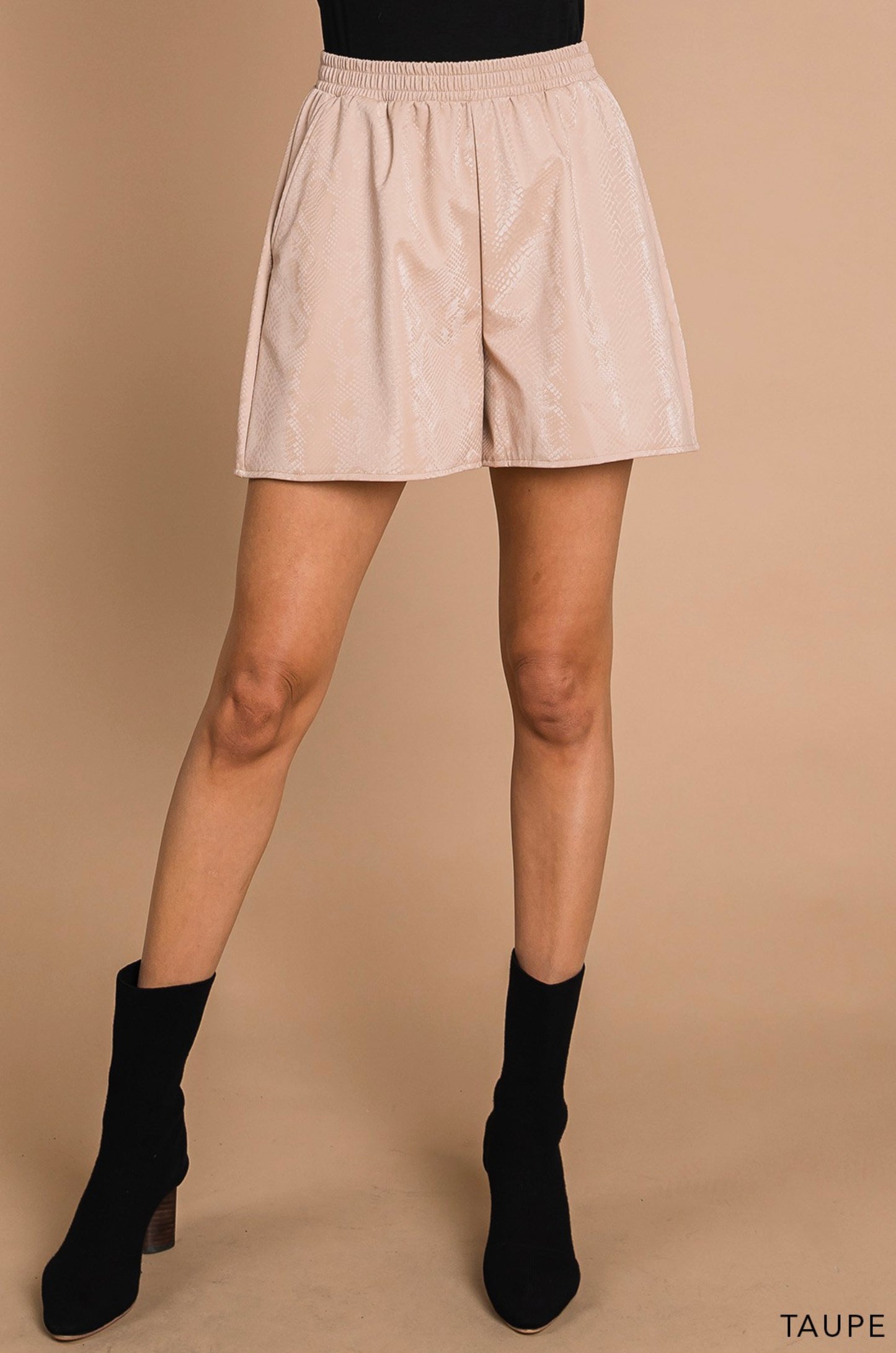 Sydney Faux Leather Shorts