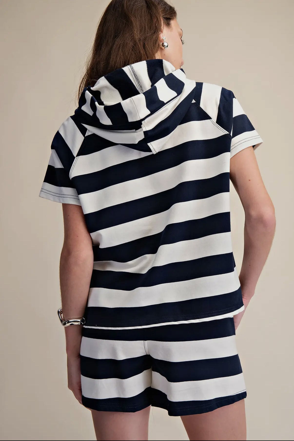 Coastal Cool Stripe Lounge Set