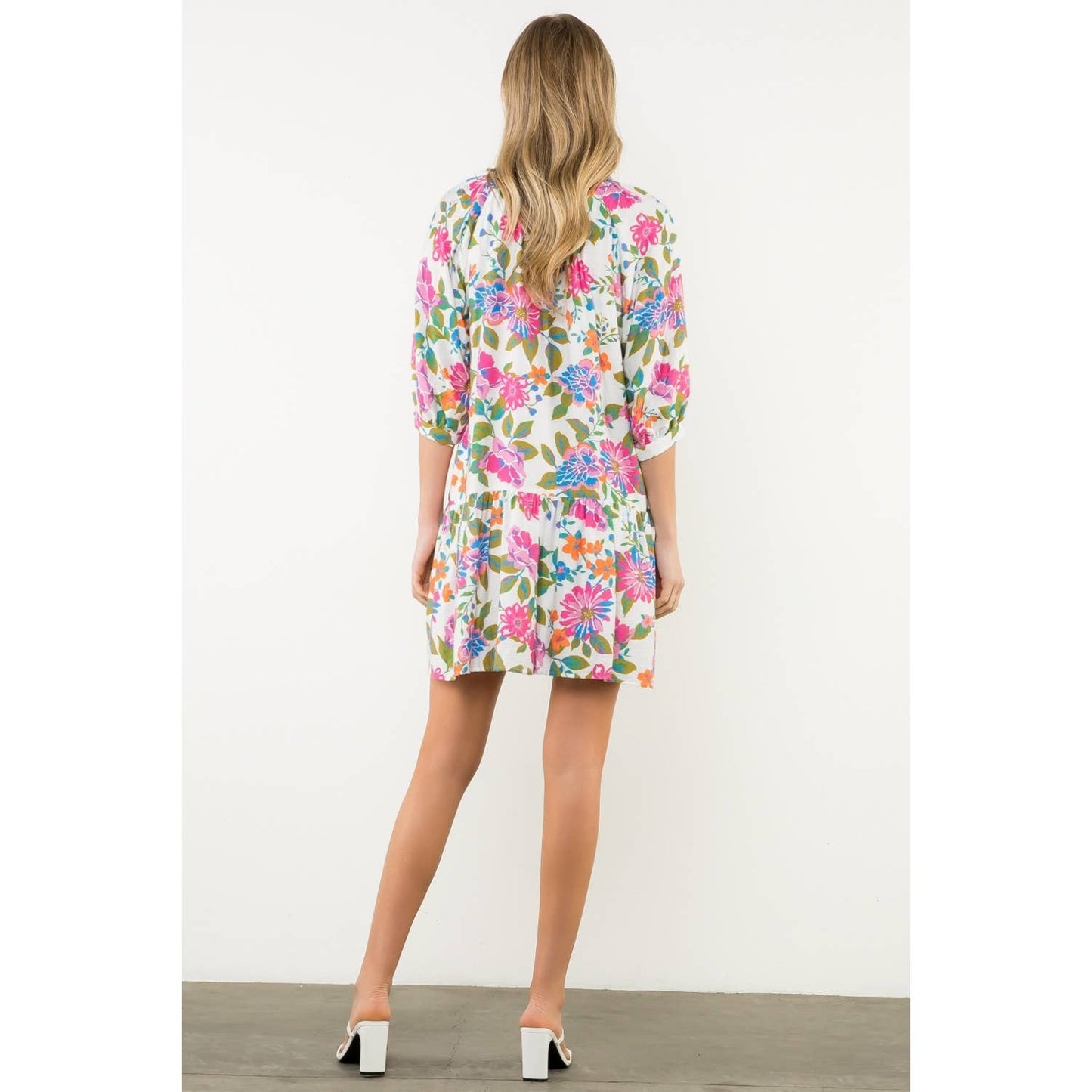 Confetti Bloom Floral Dress