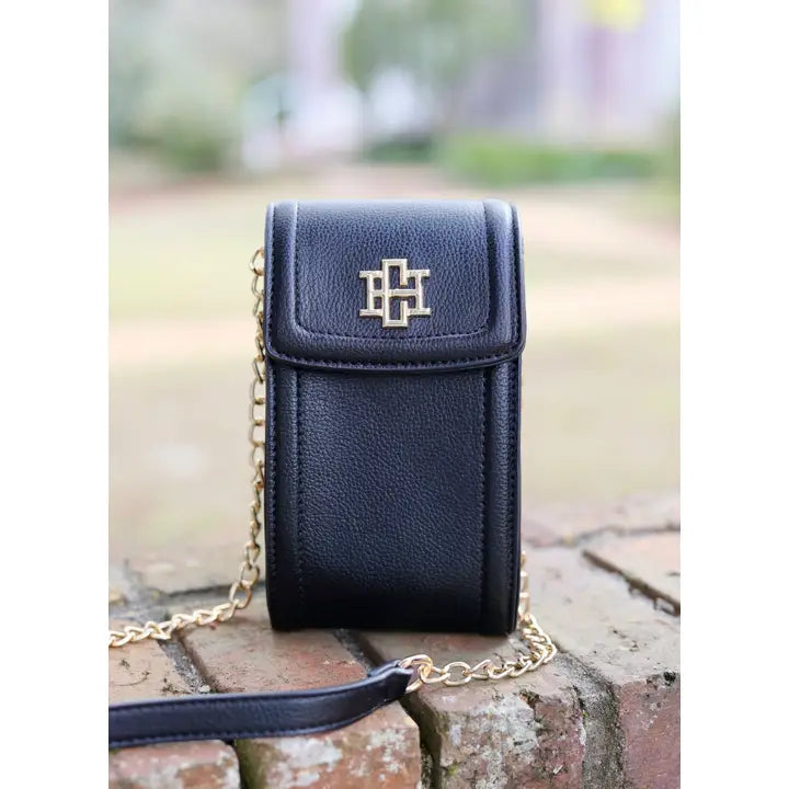 Paige Cell Phone Crossbody Black