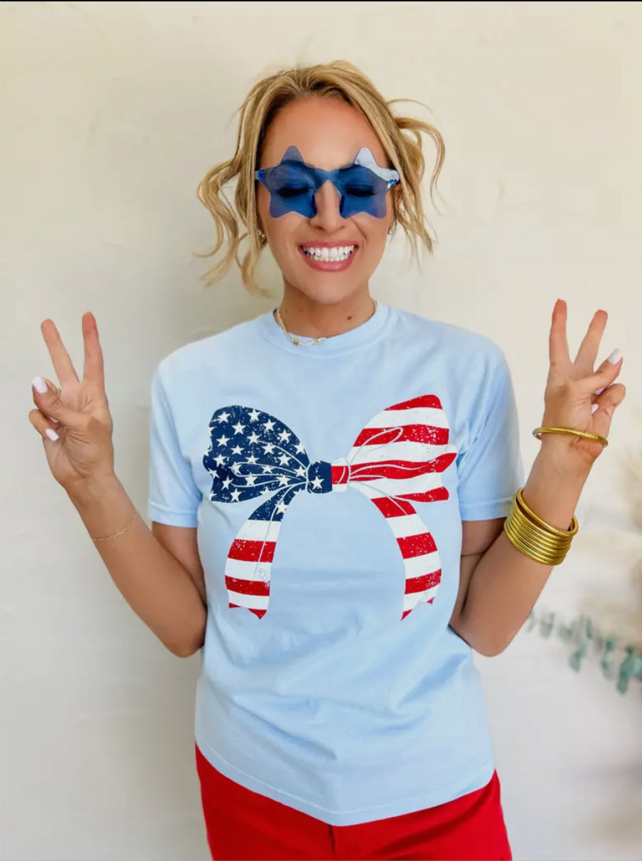 Patriotic Bow T-Shirt