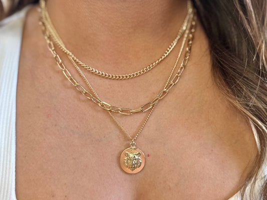 Tiger Layered Necklace