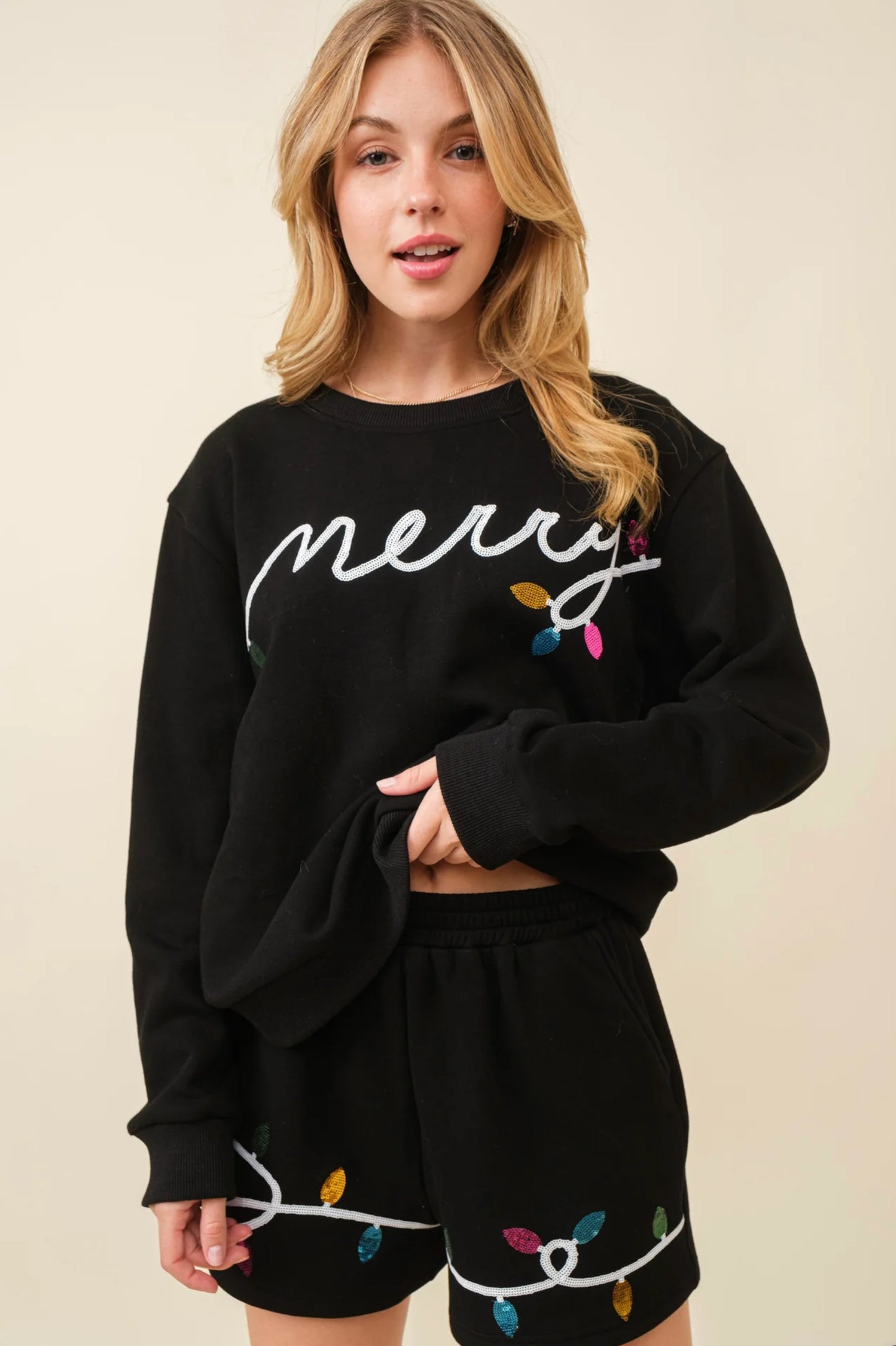 “Merry” Christmas Sweater Set