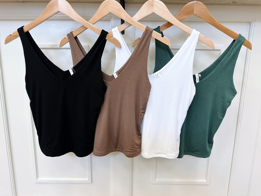 Basic V-Neck Tank