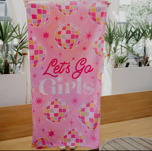Let’s Go Girls Travel Quick Dry Towel