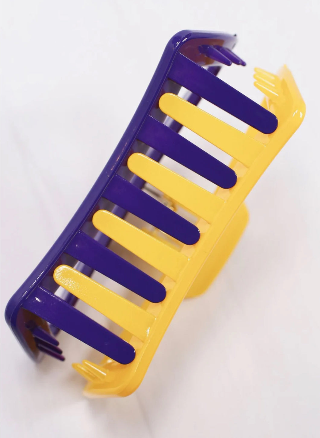 Purple & Gold Two Tone Clip