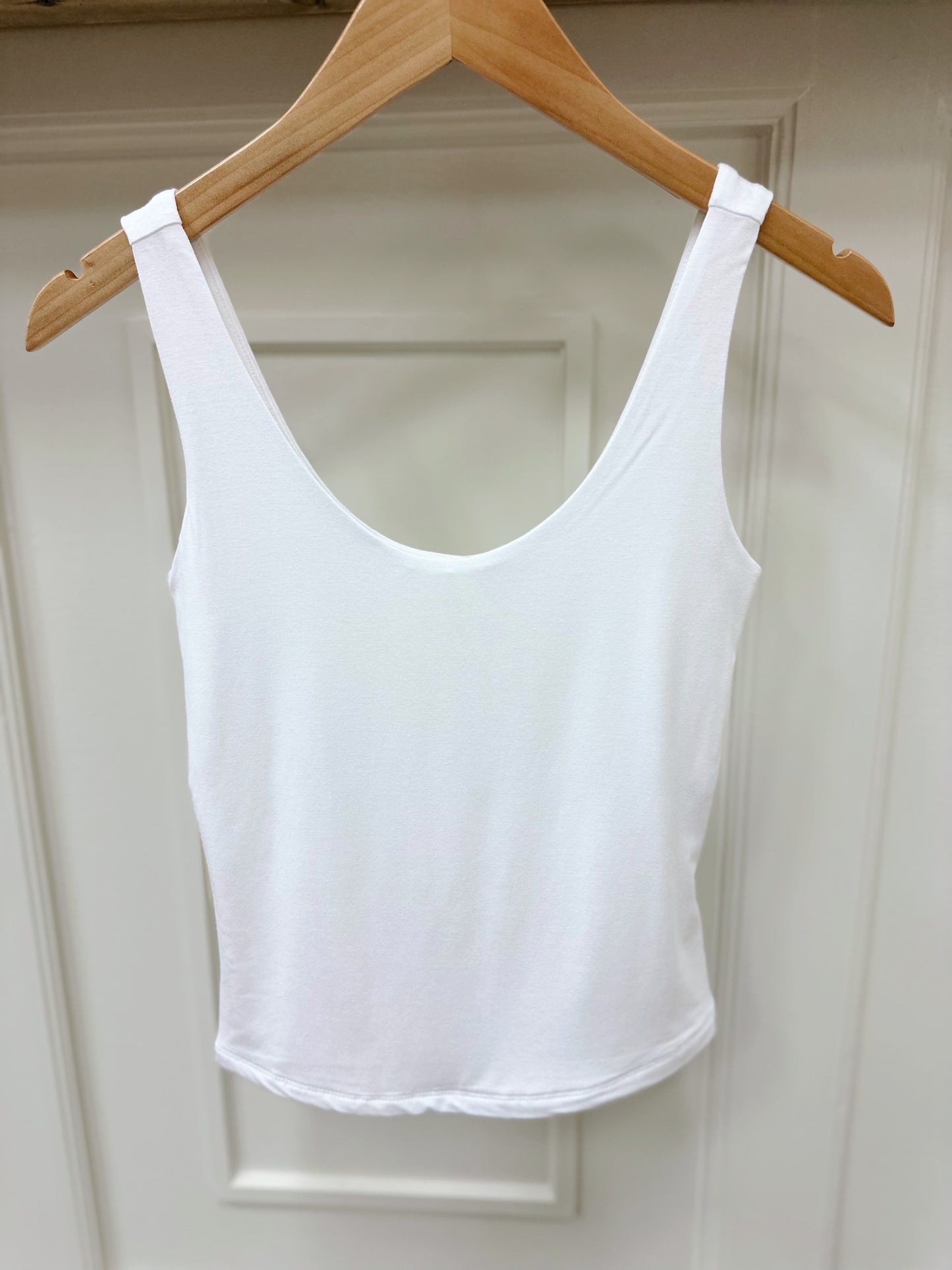 Scoop Neck Jersey Tank