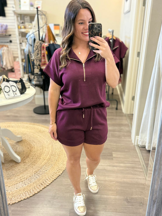 Weekend Zip Pullover Set