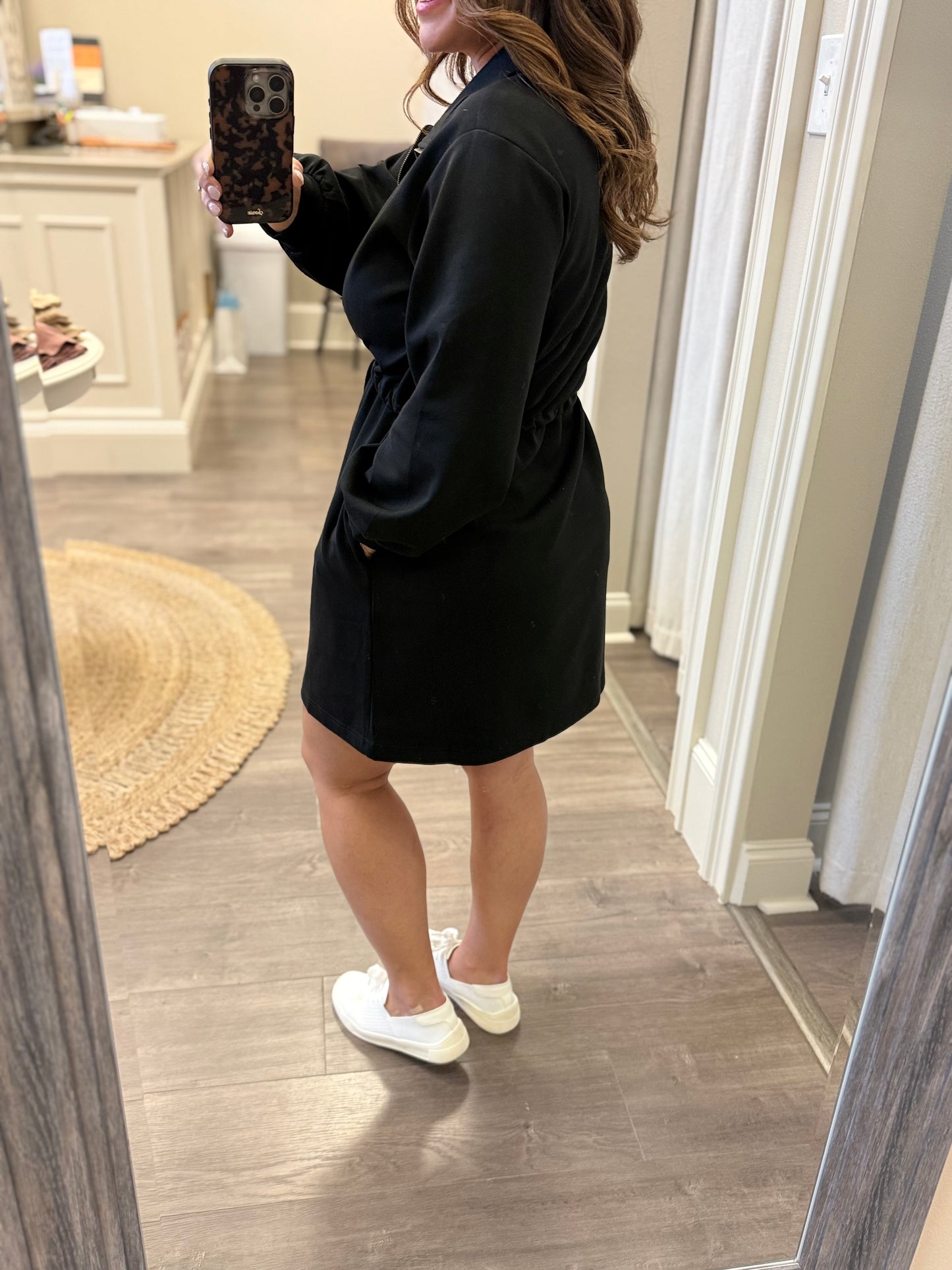 Everyday Ease Half-Zip Dress