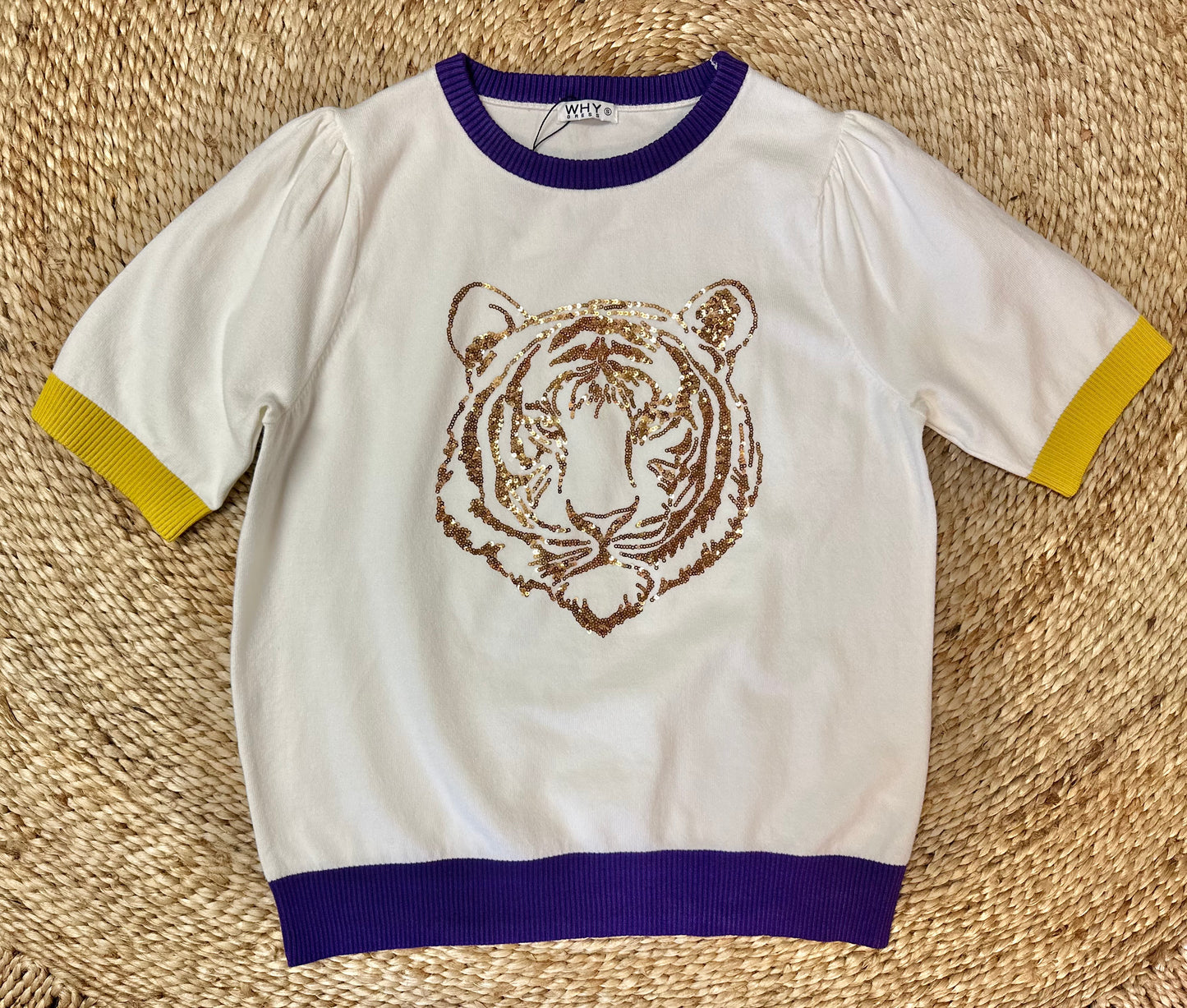 Sequin Tiger Top