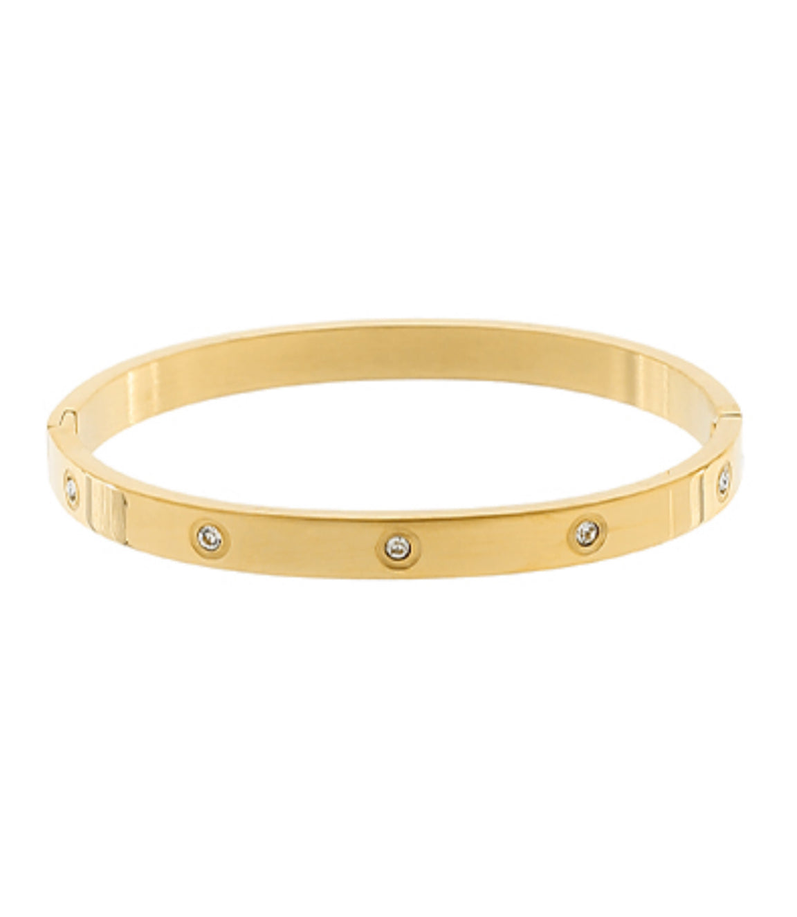 Studded Bangle Bracelet