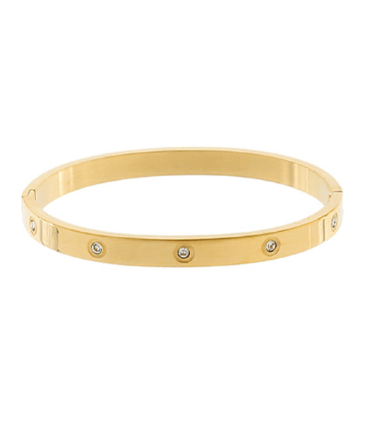 Studded Bangle Bracelet