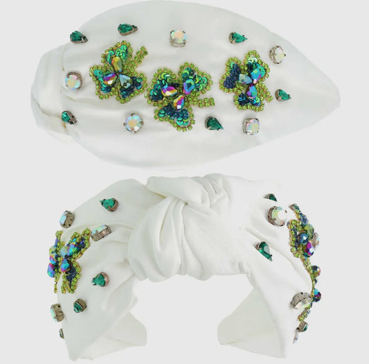 Iridescent Clover Headband