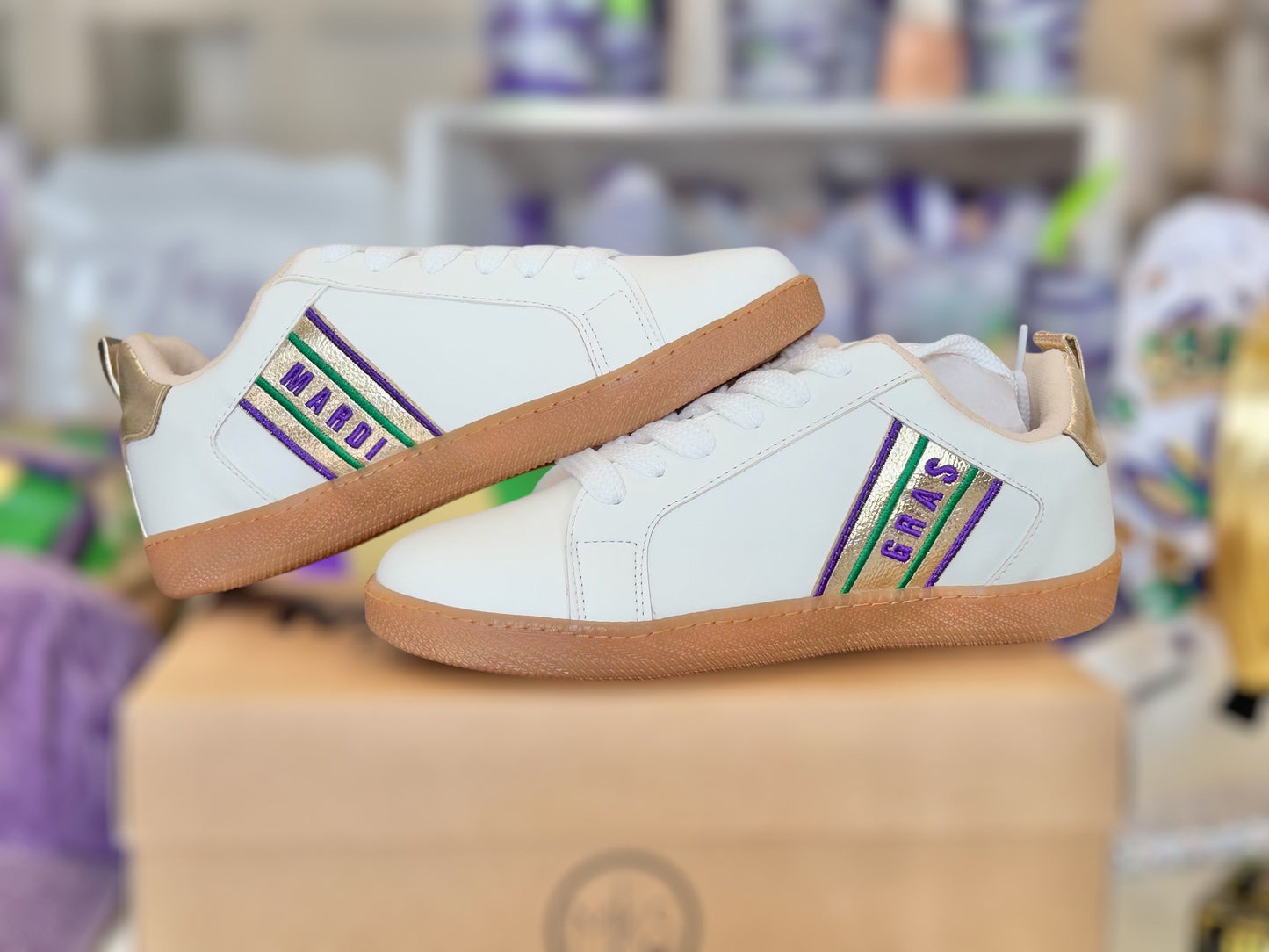Mardi Gras Sneakers