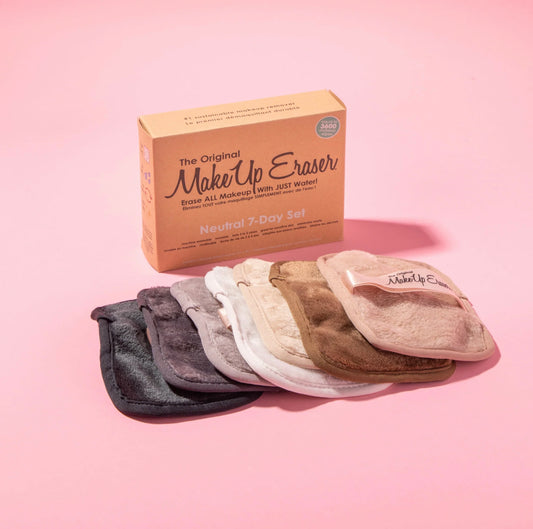 THE ORIGINAL MAKEUP ERASER
Neutral 7-Day Set