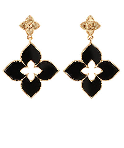 Flower Drop Earrings