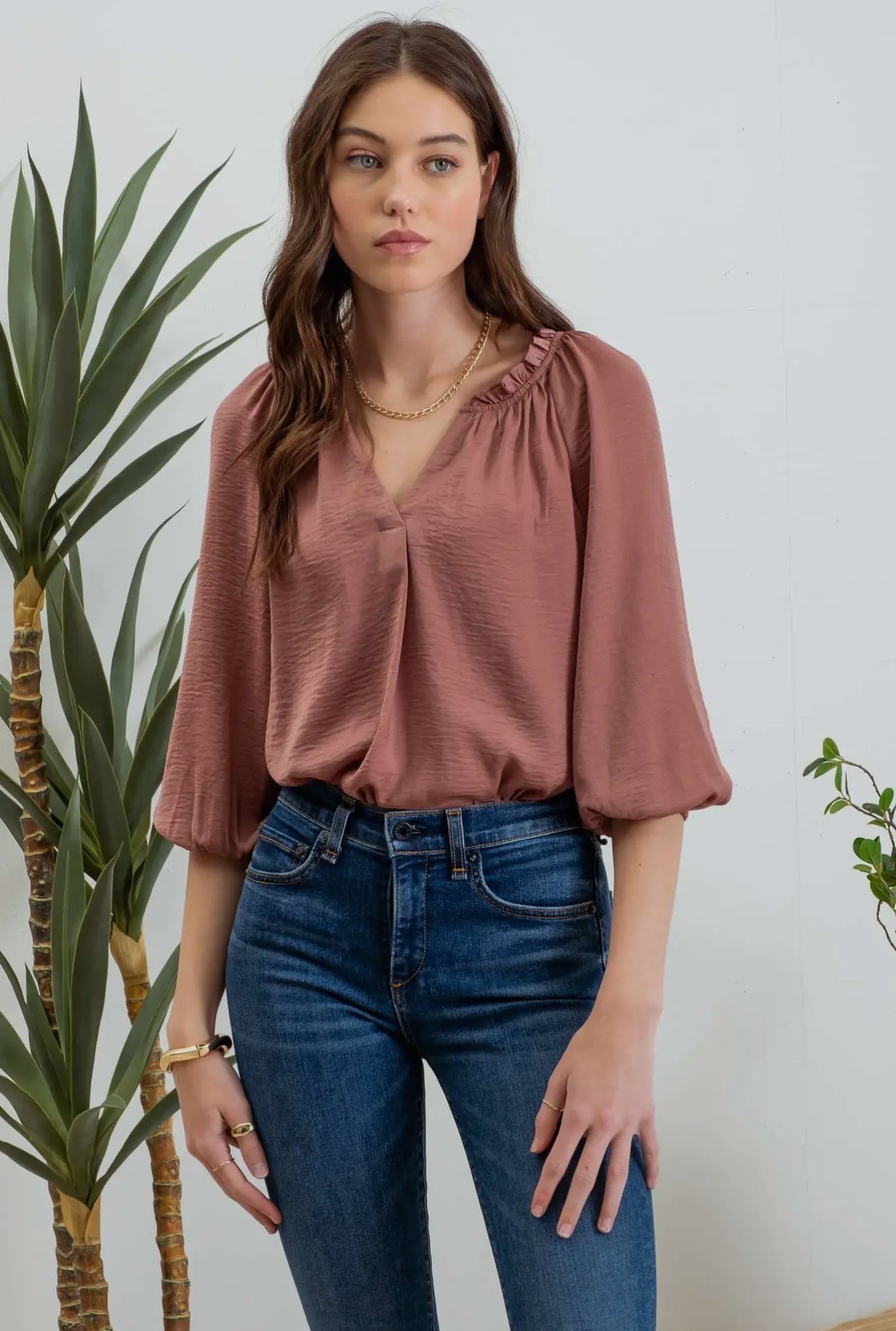 Willow V-Neck Blouse