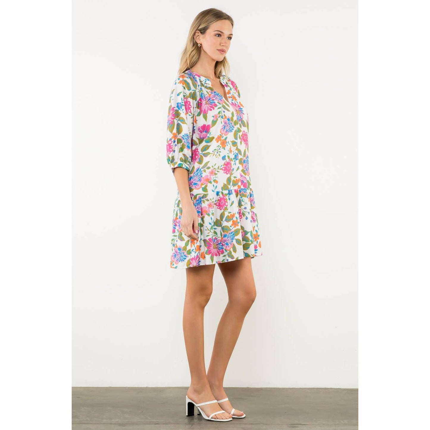 Confetti Bloom Floral Dress