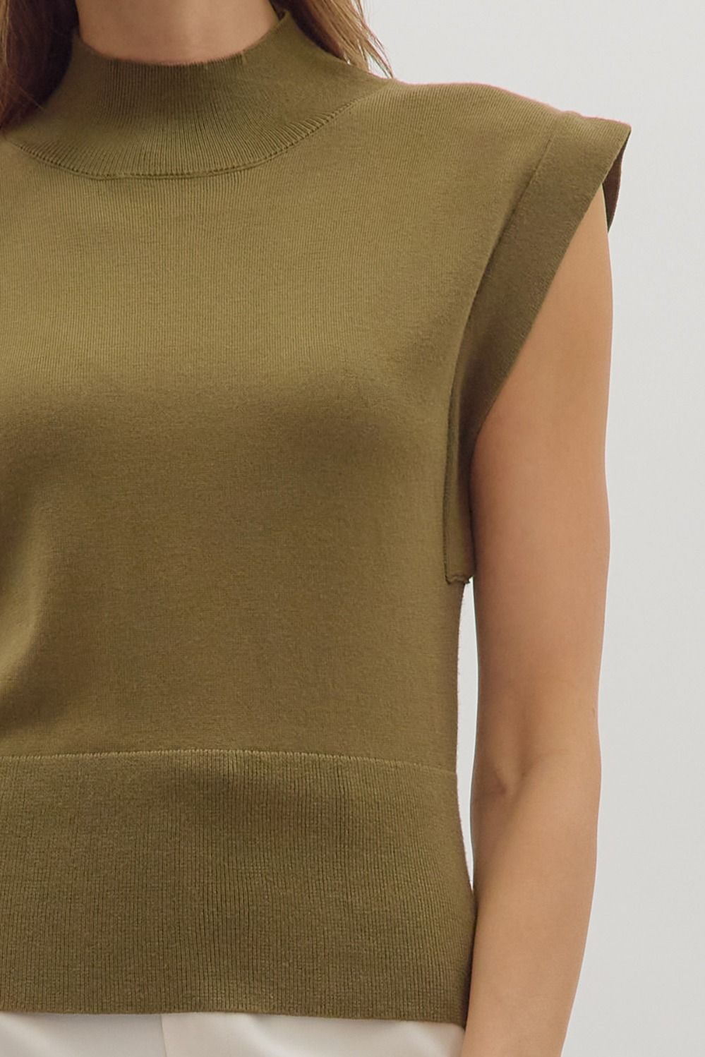 The Luxe Layer Mock Neck Knit