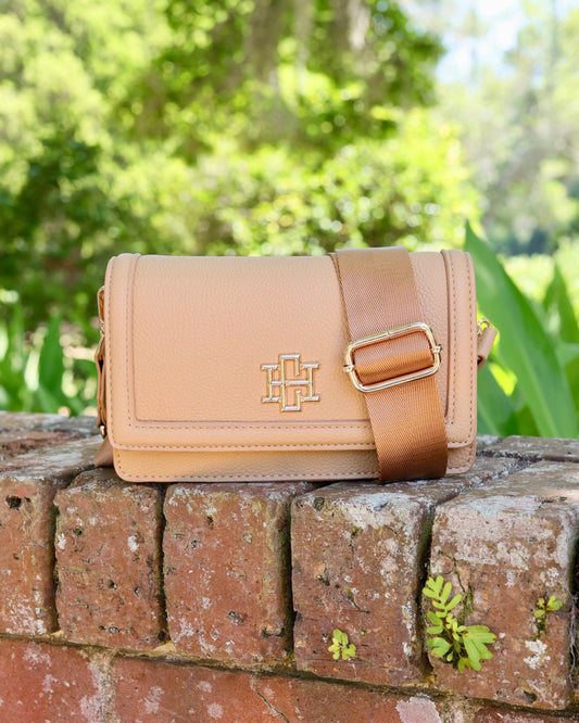 Maverick Crossbody with Pocket Tan PB