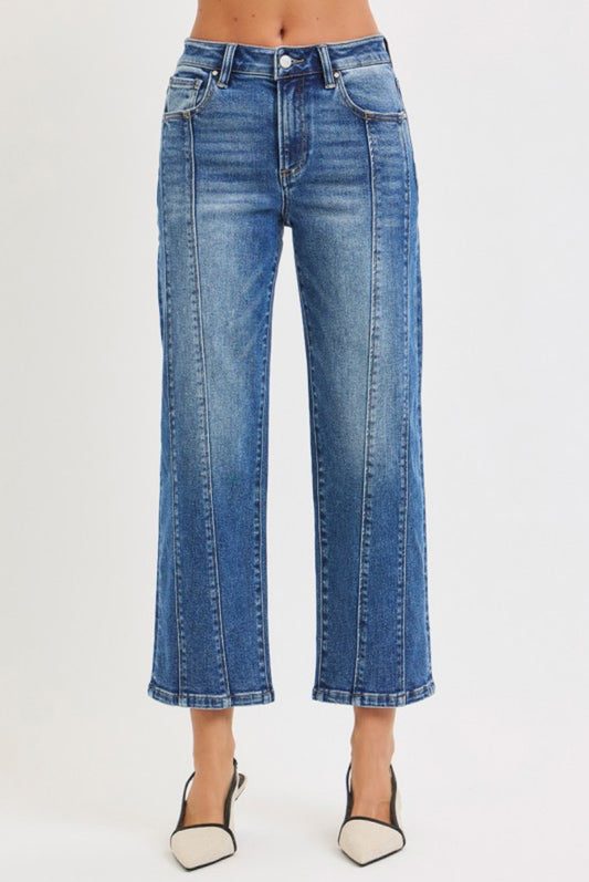 The Everyday Edge Crop Straight Jeans
