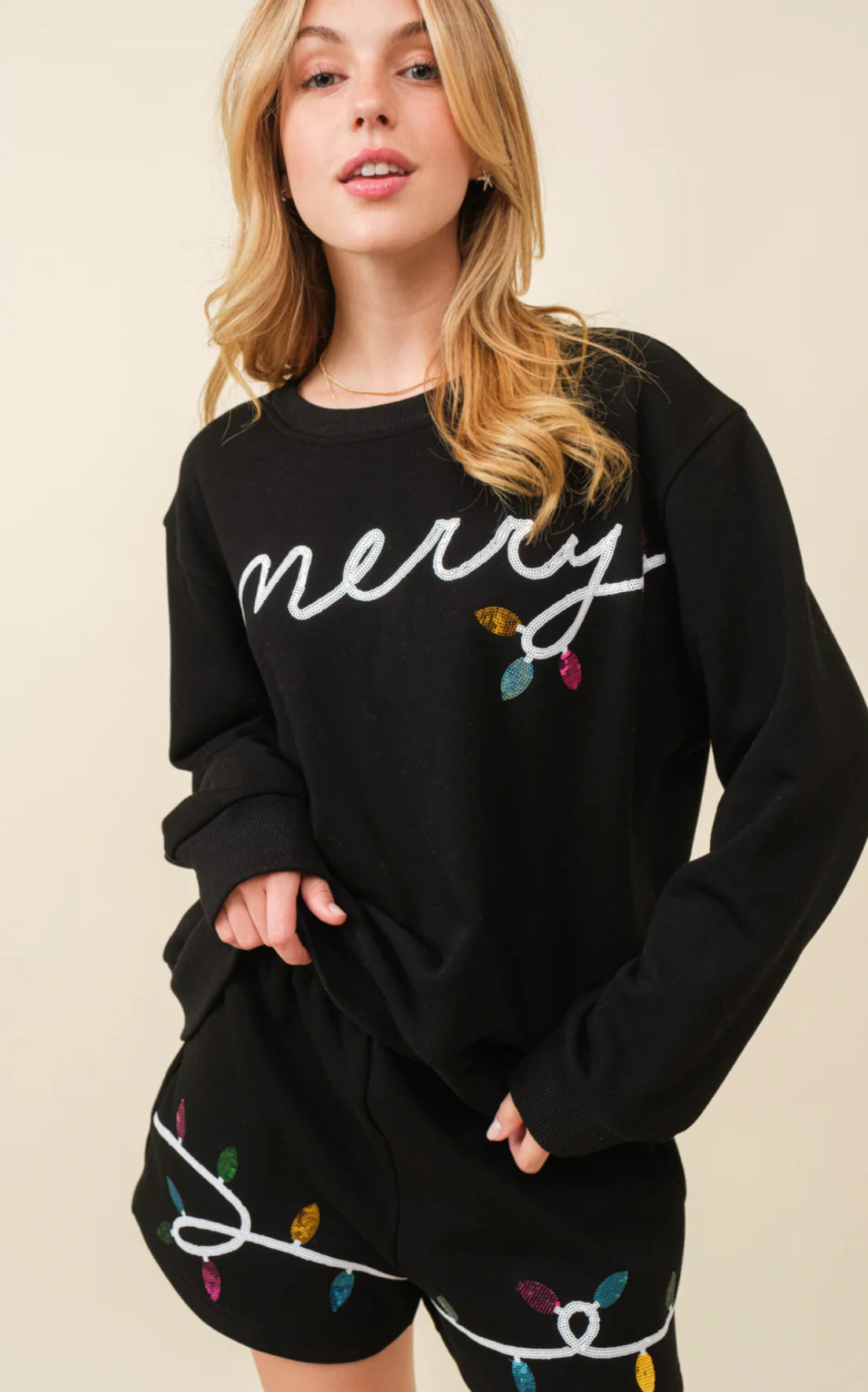 “Merry” Christmas Sweater Set