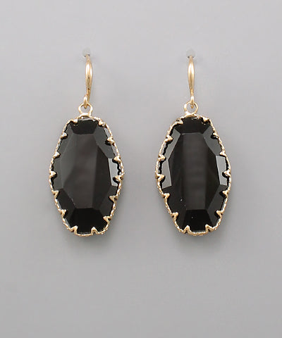 Vintage Crystal Drop Earrings