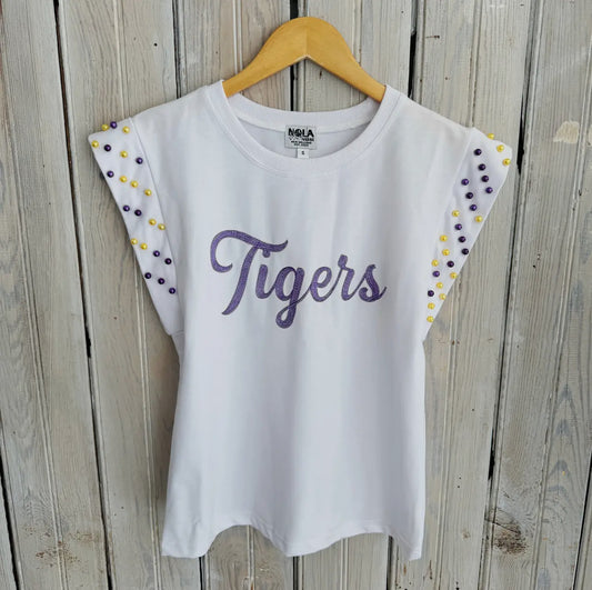 Tigers Pearl Flutter Sleeve