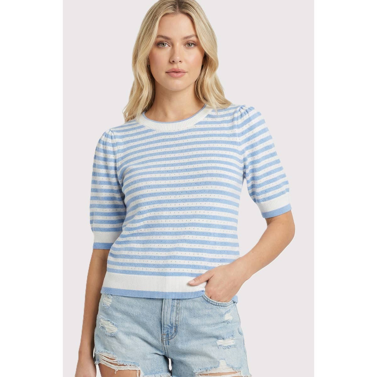 Boardwalk Breeze Knit Top
