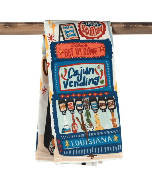 Kitchen Towel - Cajun Vending Machine